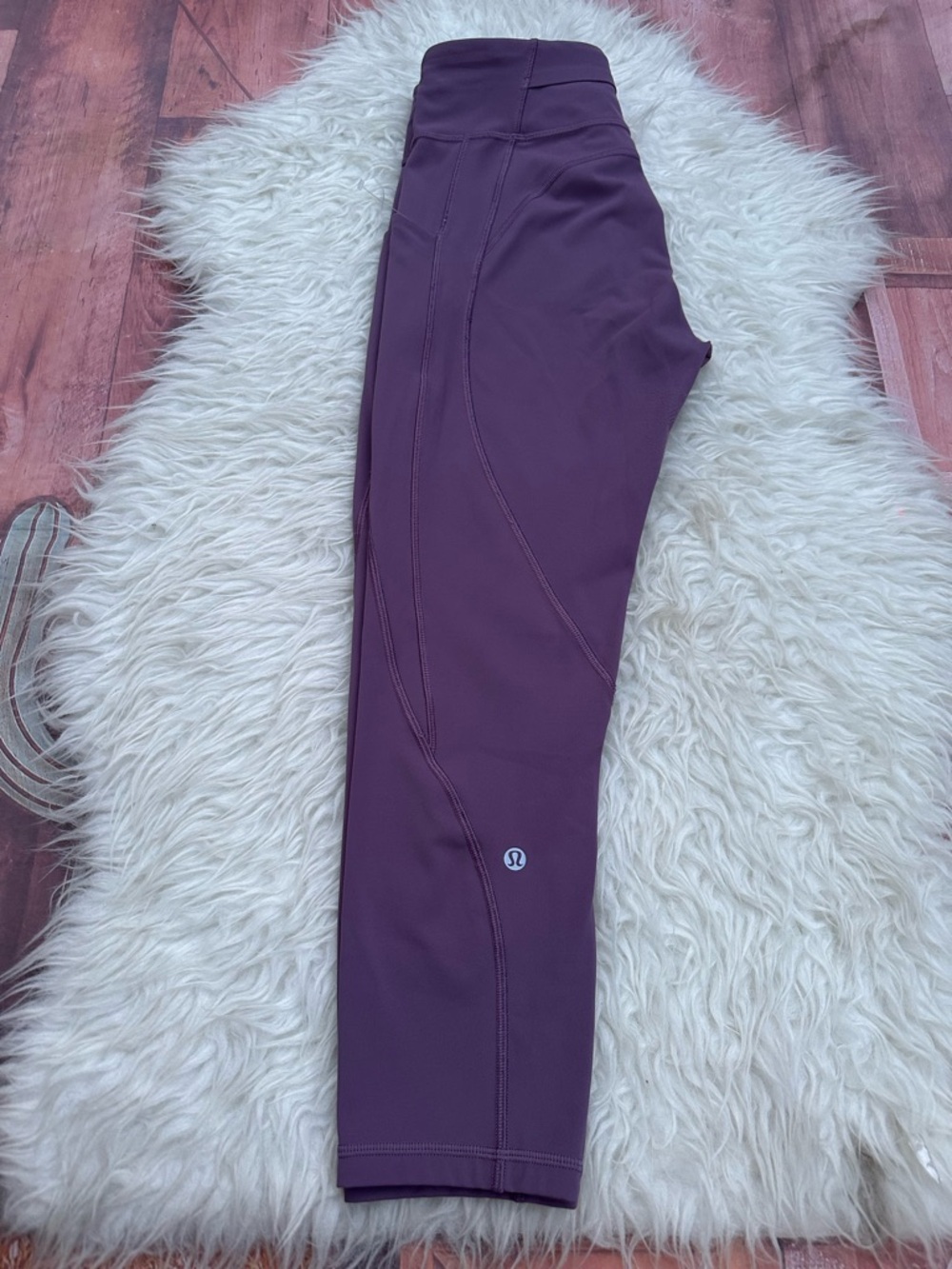 lululemon athletica Purple Athletic Leggings capri